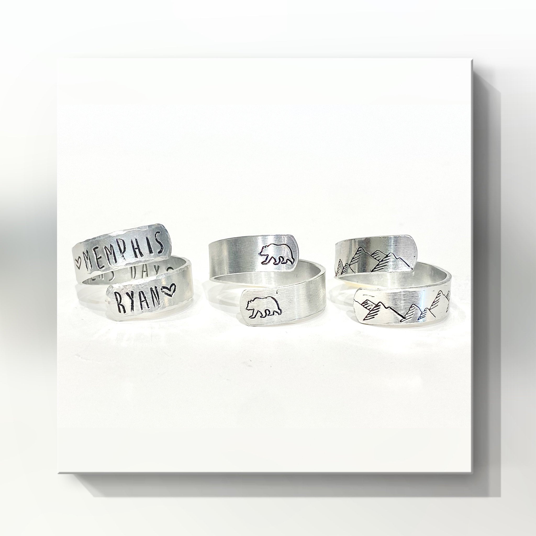 Silver Wrap Ring | My Site